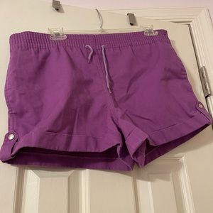 Women’s Purple shorts-size small